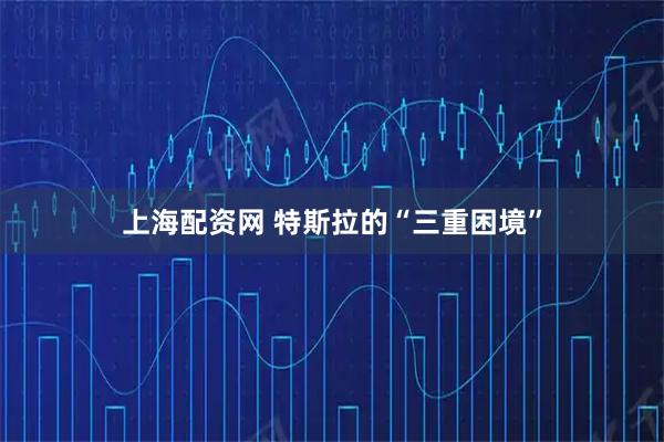 上海配资网 特斯拉的“三重困境”